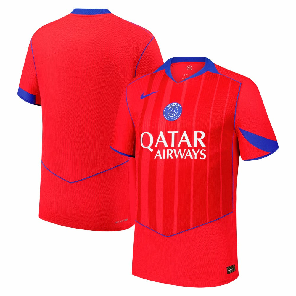Paris Saint-Germain 2025/26 Match Third Total 90 Jersey Red - Nike