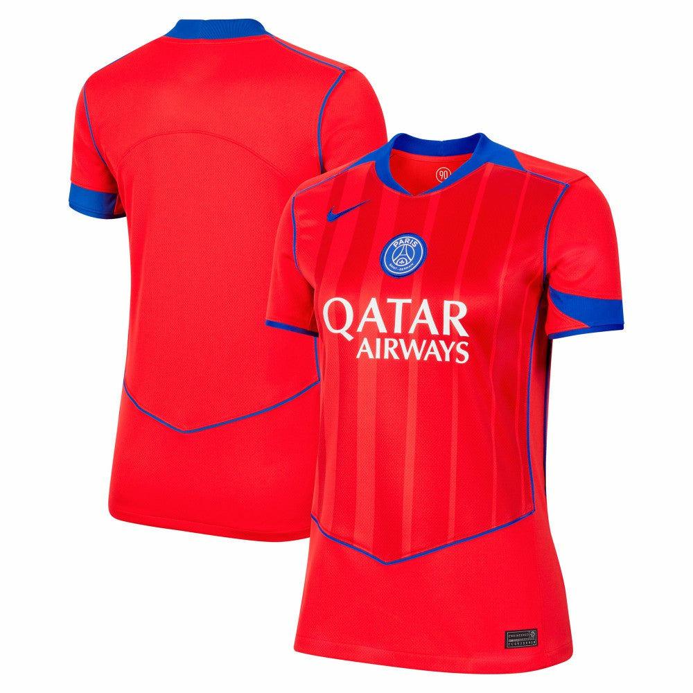Paris Saint-Germain Women's 2025/26 Third Replica Jersey Red - Nike for sale