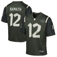 Nike Joe Namath New York Jets Youth 2025 Rivalries Collection Retired Player Game Jersey Gotham Green