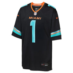 Nike Tua Tagovailoa Miami Dolphins Youth 2025 Rivalries Collection Game Jersey Pitch Blue
