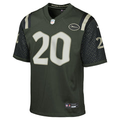 Nike Breece Hall New York Jets Youth 2025 Rivalries Collection Game Jersey Gotham Green