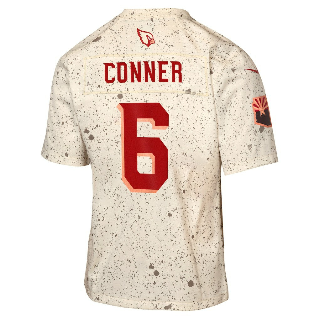 Nike James Conner Arizona Cardinals Youth 2025 Rivalries Collection Game Jersey Natural