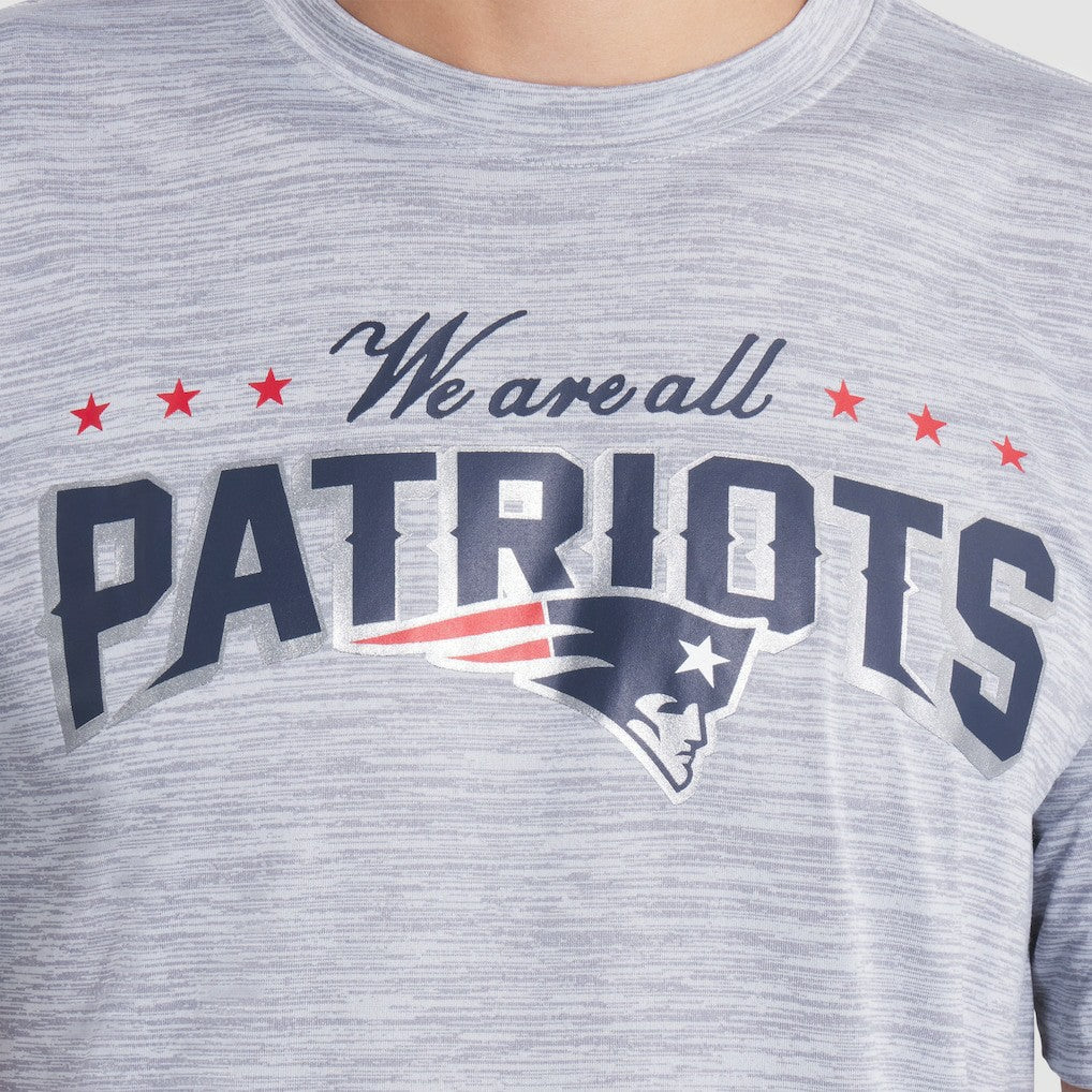 Nike New England Patriots 2025 Rivalries Collection Sideline Velocity Dri-FIT T-Shirt Silver