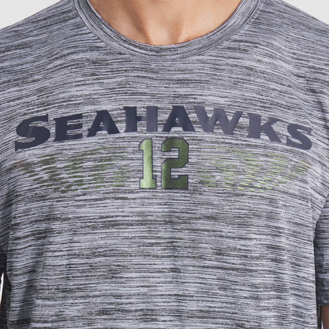 Nike Seattle Seahawks 2025 Rivalries Collection Sideline Velocity Dri-FIT T-Shirt Wolf Gray