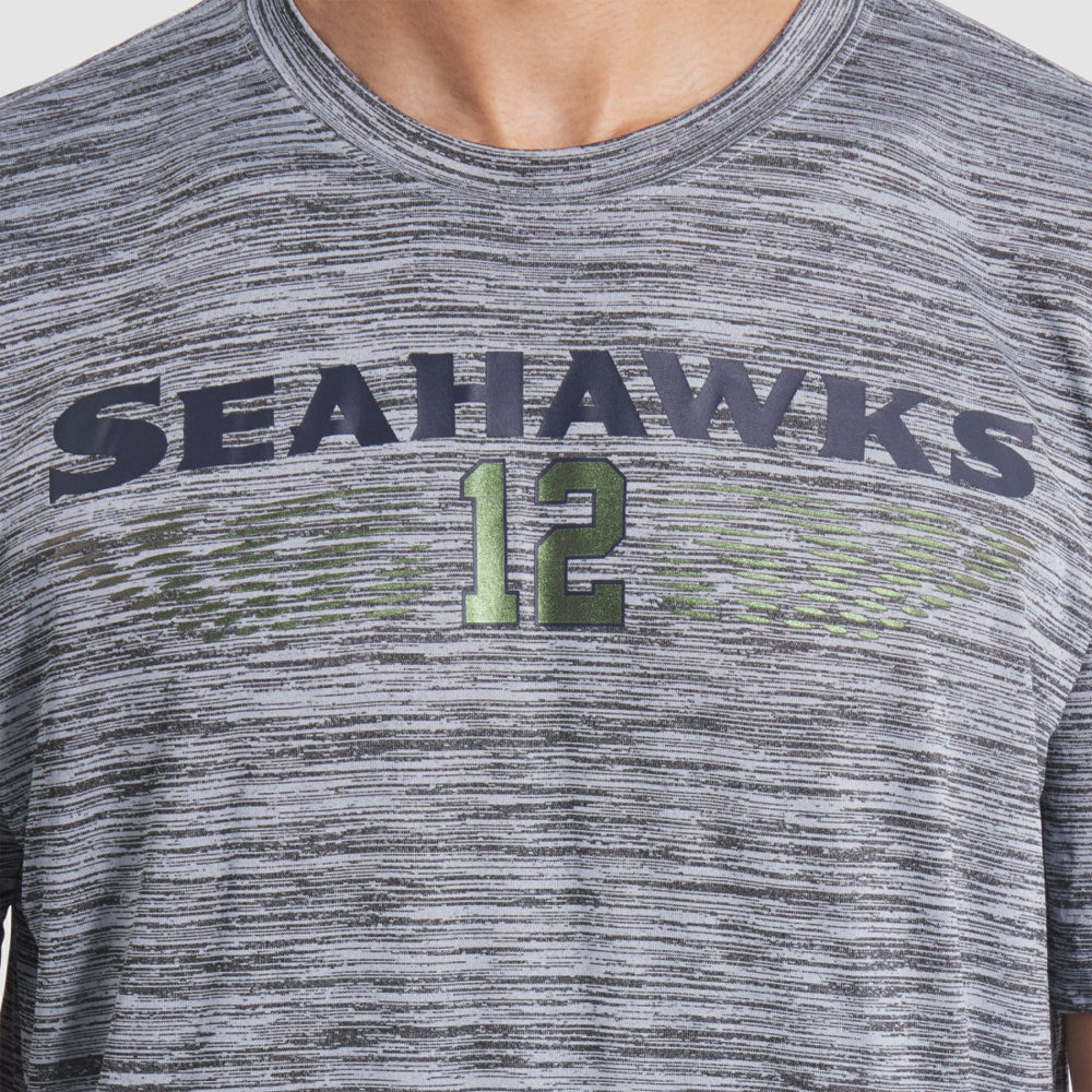 Nike Seattle Seahawks 2025 Rivalries Collection Sideline Velocity Dri-FIT T-Shirt Wolf Gray