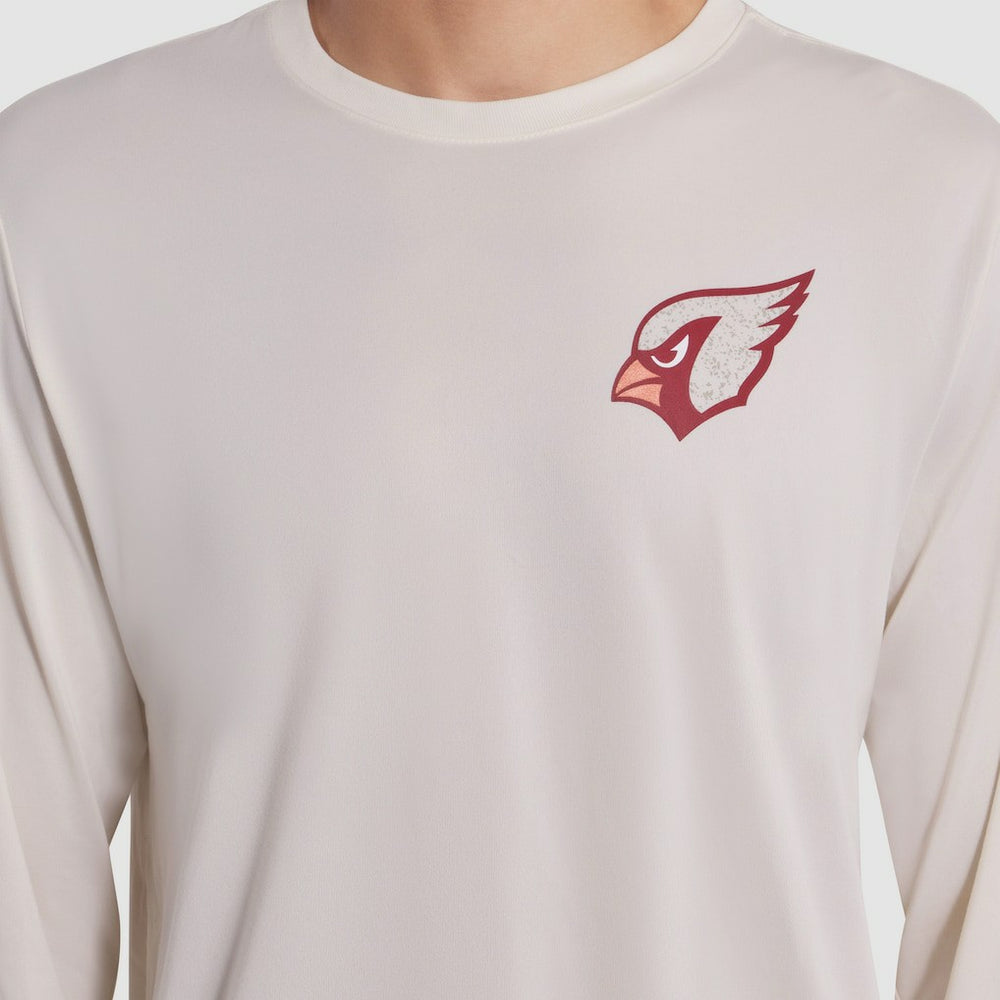 Nike Arizona Cardinals 2025 Rivalries Collection Sideline Legend Dri-FIT Long Sleeve T-Shirt Natural