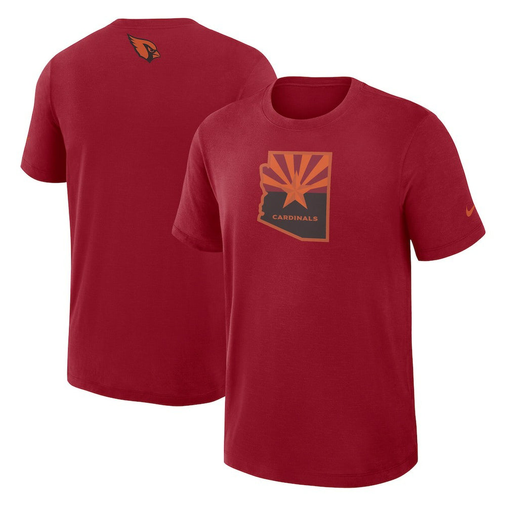 Nike Arizona Cardinals 2025 Rivalries Collection Slub Dri-FIT T-Shirt Red