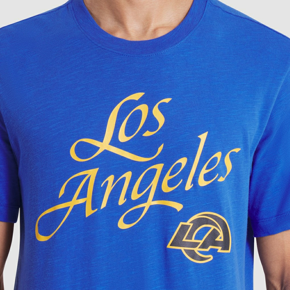 Nike Los Angeles Rams 2025 Rivalries Collection Slub Dri-FIT T-Shirt Royal