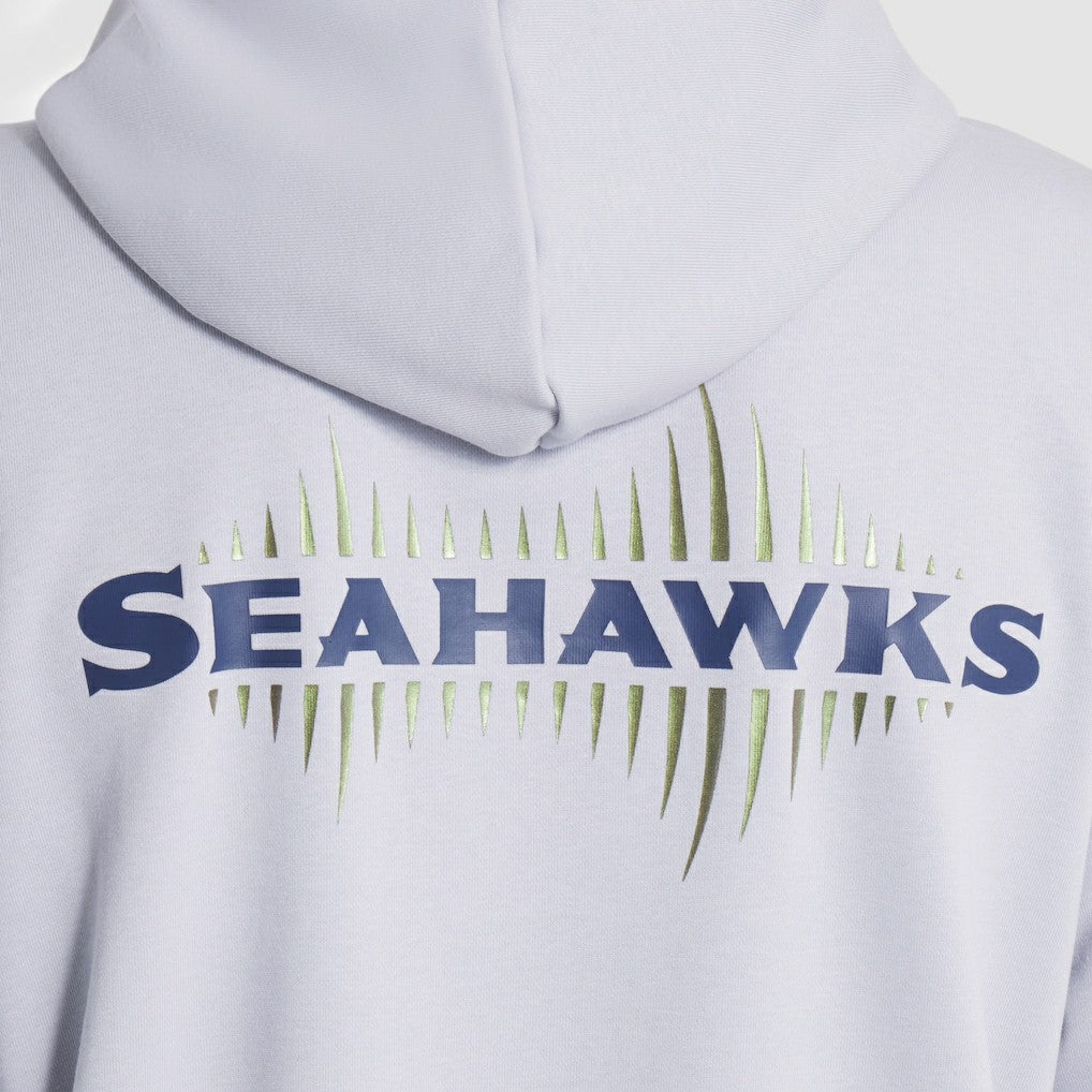 Nike Seattle Seahawks 2025 Rivalries Collection Standard Issue Sideline Dri-FIT Hoodie Wolf Gray