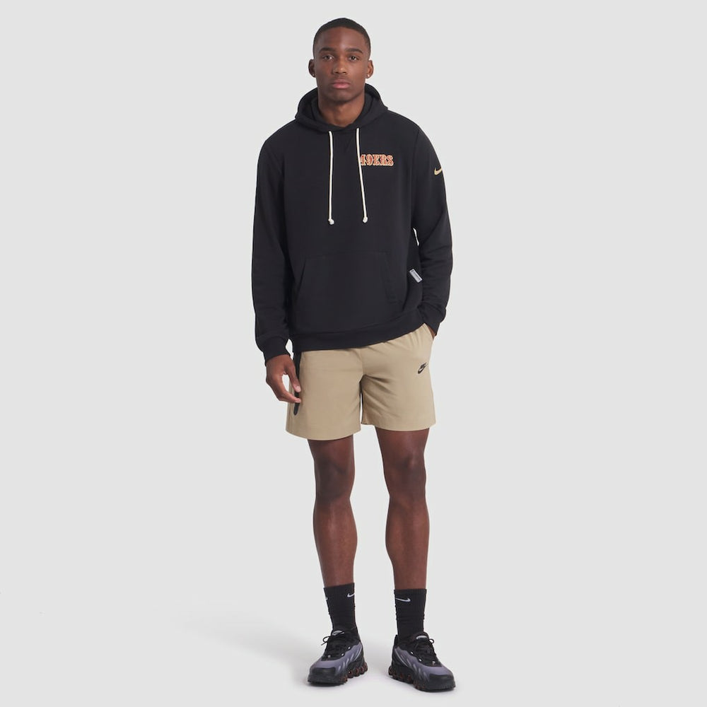 Nike San Francisco 49ers 2025 Rivalries Collection Standard Issue Sideline Dri-FIT Hoodie Black
