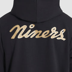 Nike San Francisco 49ers 2025 Rivalries Collection Standard Issue Sideline Dri-FIT Hoodie Black