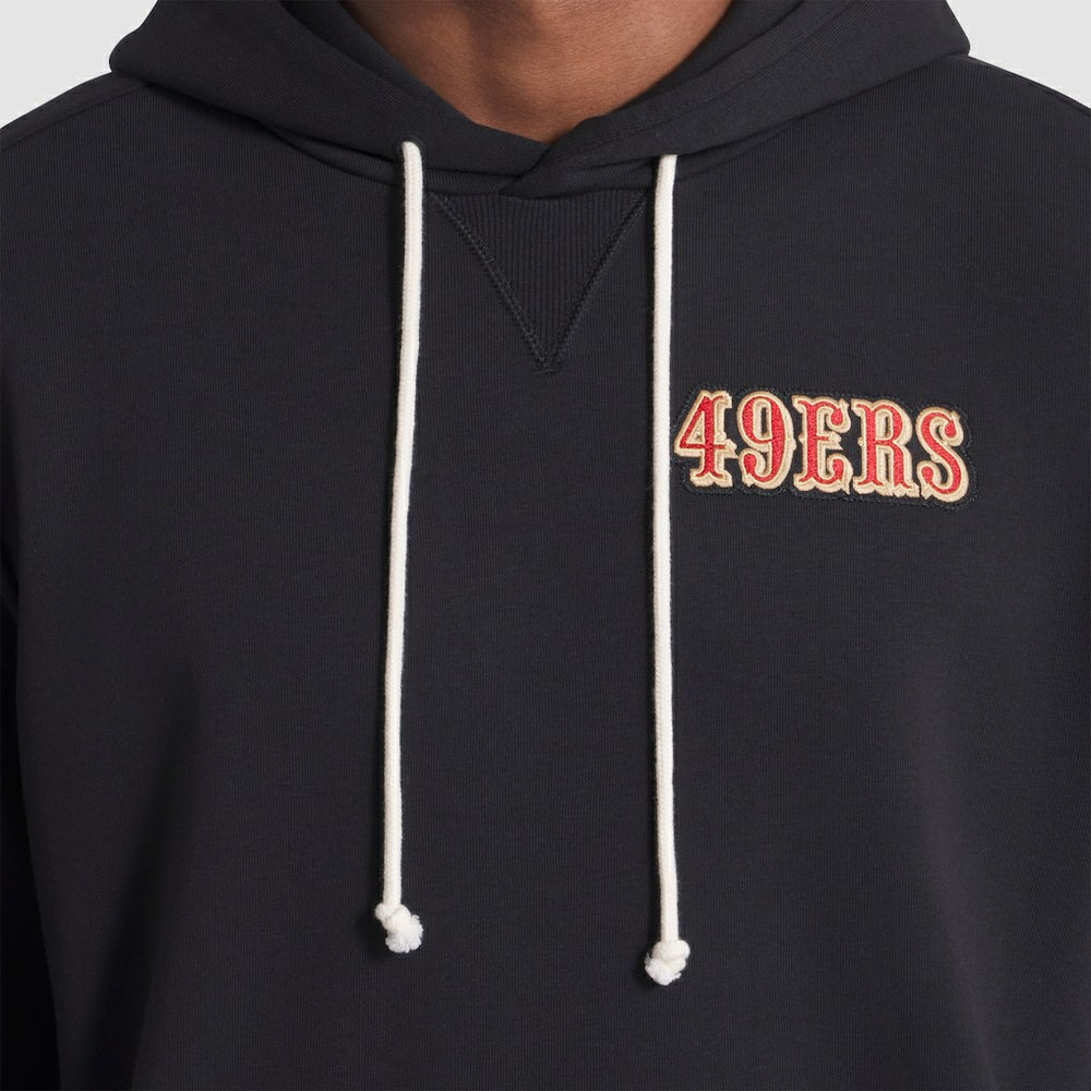 Nike San Francisco 49ers 2025 Rivalries Collection Standard Issue Sideline Dri-FIT Hoodie Black