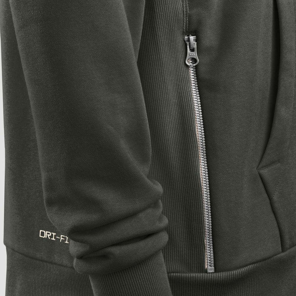 Nike New York Jets 2025 Rivalries Collection Standard Issue Sideline Dri-FIT Hoodie Gotham Green