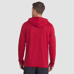 Nike Arizona Cardinals 2025 Rivalries Collection Sideline Dri-FIT Long Sleeve Hoodie T-Shirt Red