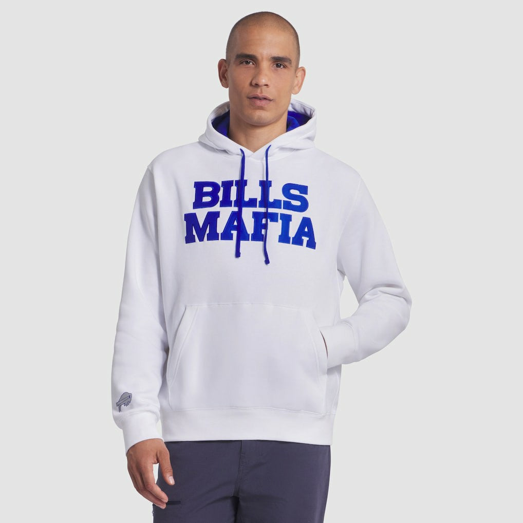 Nike Buffalo Bills 2025 Rivalries Collection Club Hoodie White
