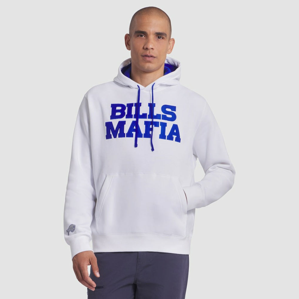 Nike Buffalo Bills 2025 Rivalries Collection Club Hoodie White