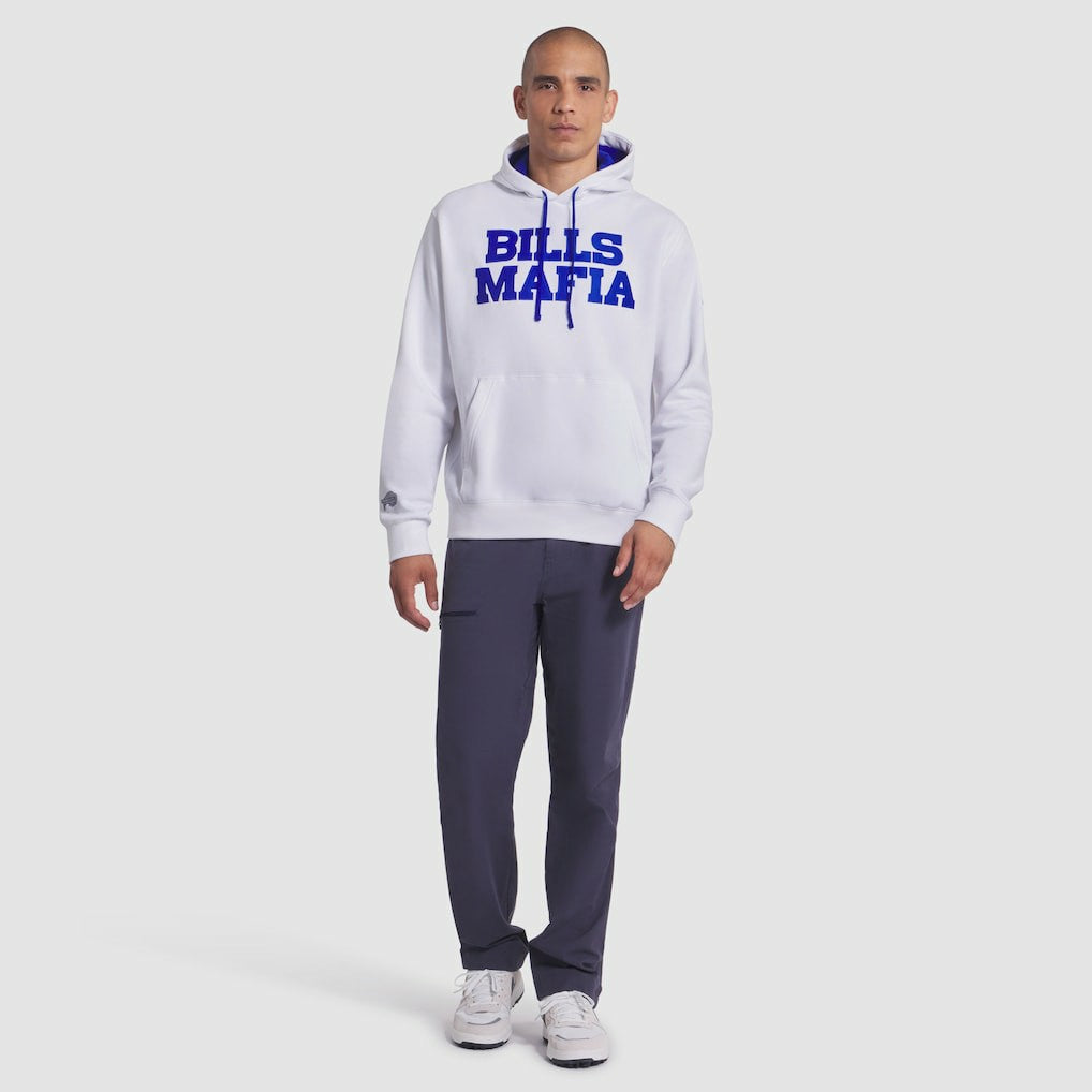 Nike Buffalo Bills 2025 Rivalries Collection Club Hoodie White