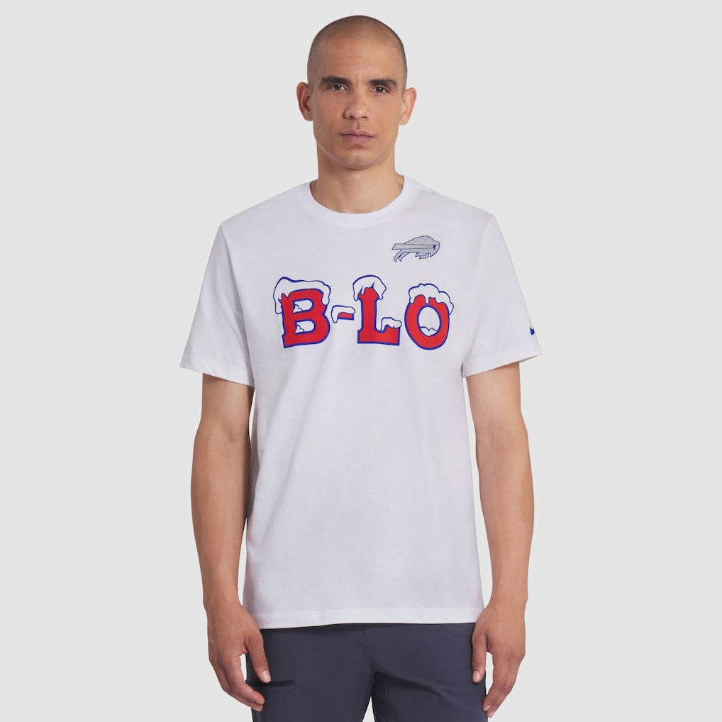 Nike Buffalo Bills 2025 Rivalries Collection Essential T-Shirt White