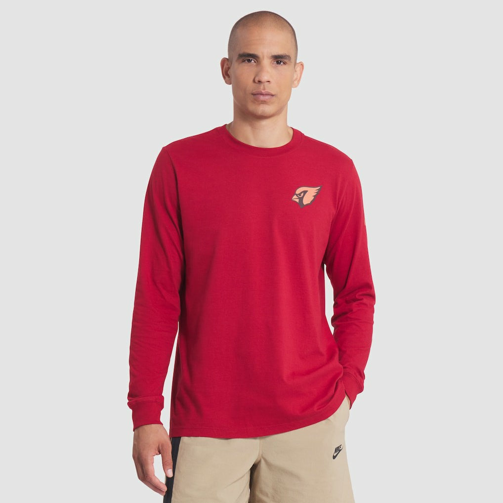 Nike Arizona Cardinals 2025 Rivalries Collection Essential Long Sleeve T-Shirt Red