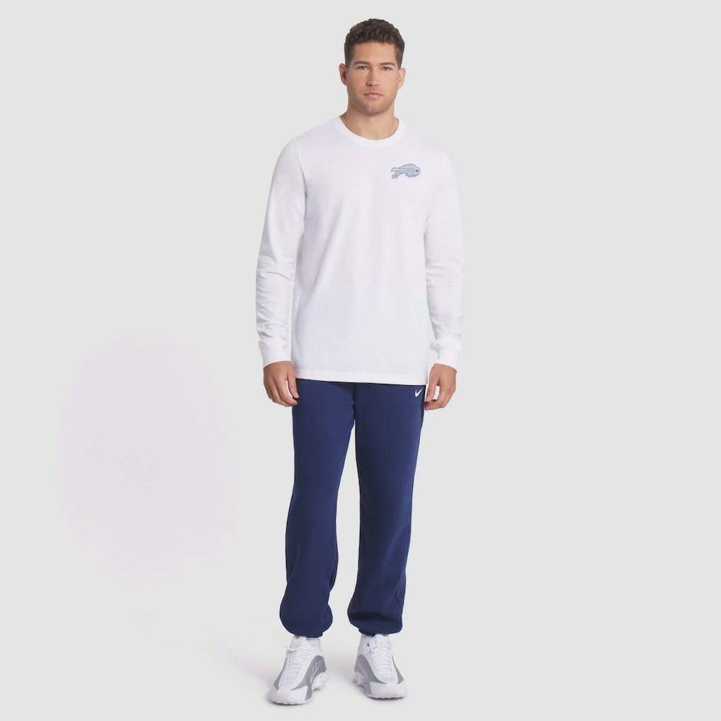 Nike Buffalo Bills 2025 Rivalries Collection Essential Long Sleeve T-Shirt White