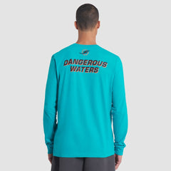 Nike Miami Dolphins 2025 Rivalries Collection Essential Long Sleeve T-Shirt Turbo Green