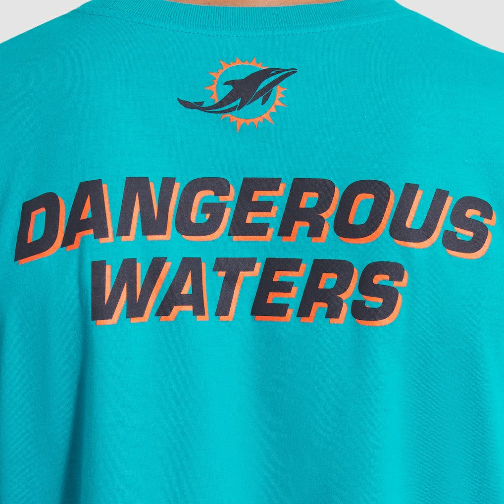 Nike Miami Dolphins 2025 Rivalries Collection Essential Long Sleeve T-Shirt Turbo Green
