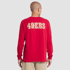 Nike San Francisco 49ers 2025 Rivalries Collection Essential Long Sleeve T-Shirt Scarlet