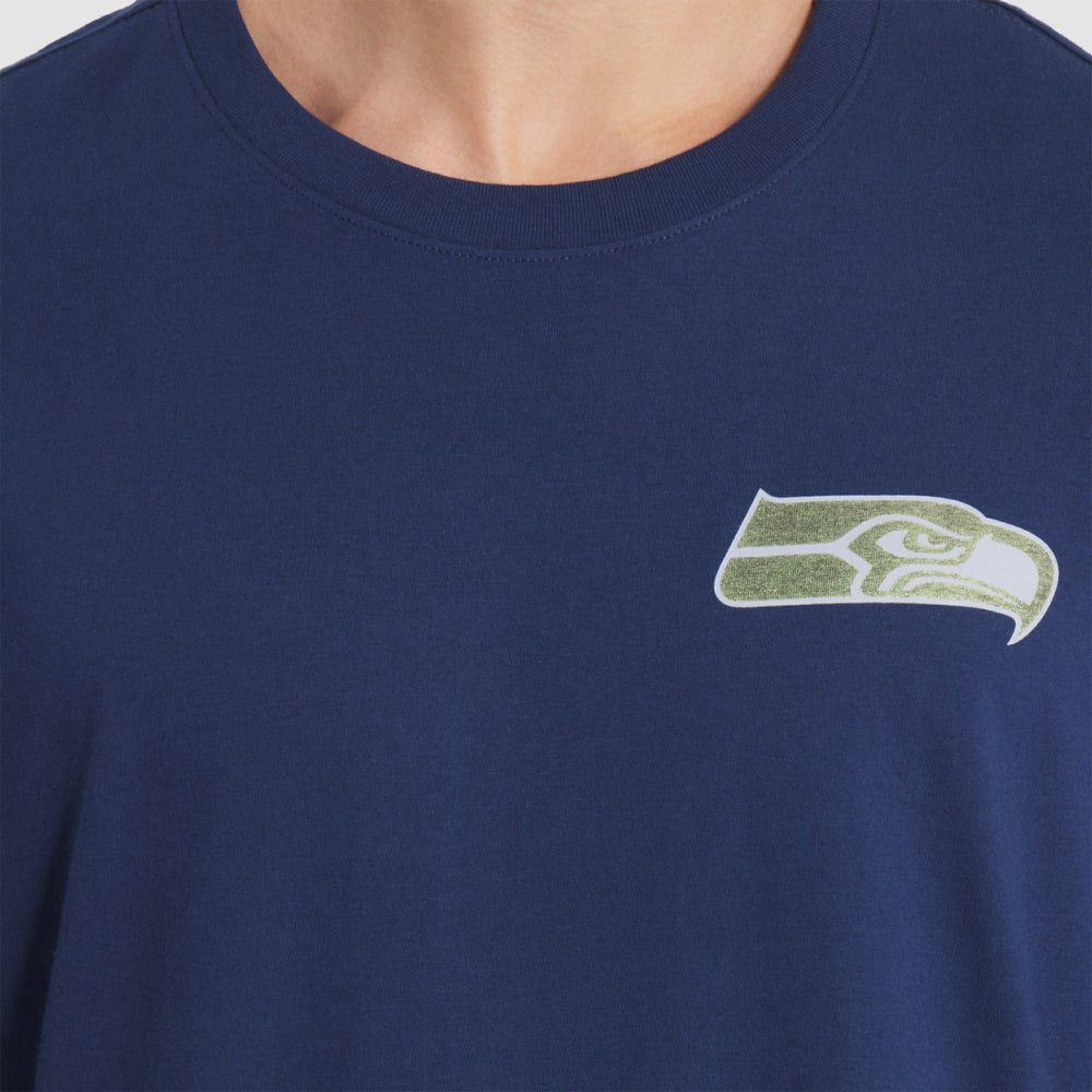 Nike Seattle Seahawks 2025 Rivalries Collection Essential Long Sleeve T-Shirt College Navy