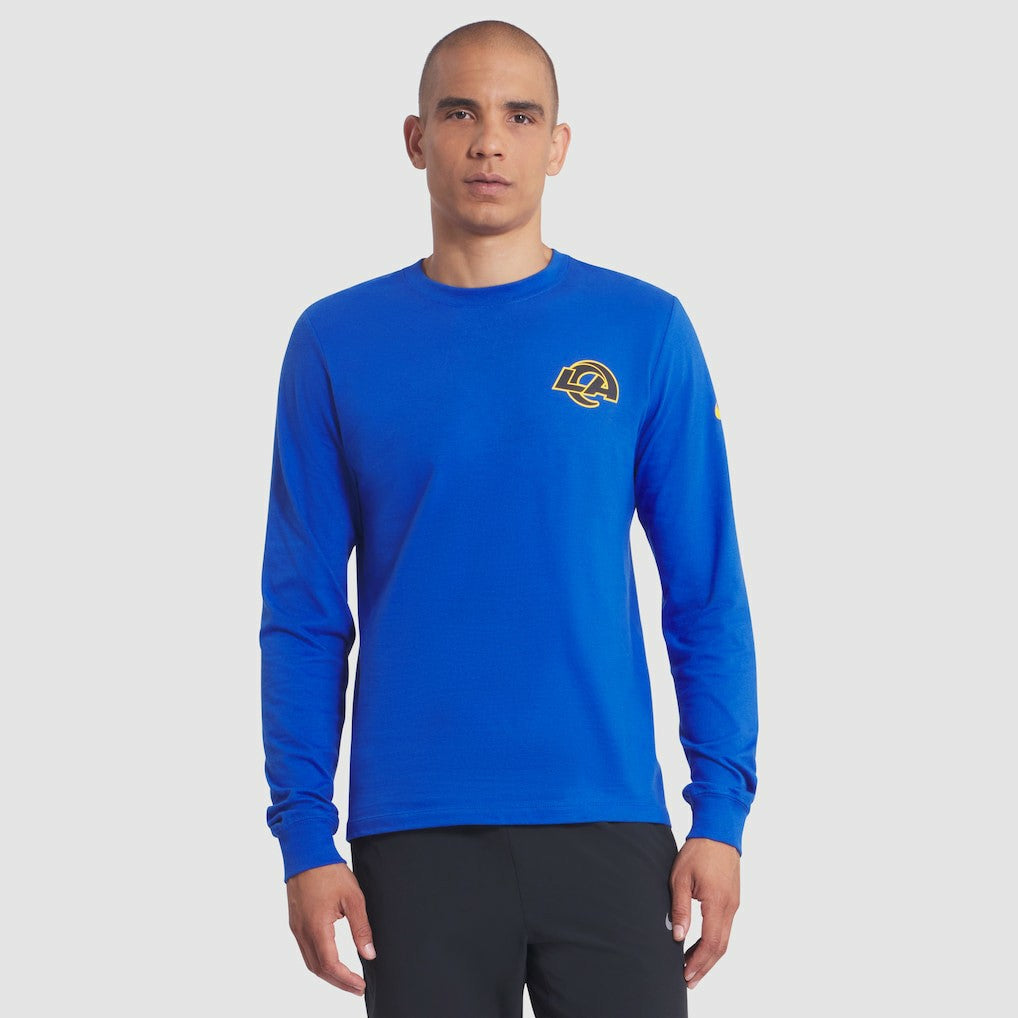 Nike Los Angeles Rams 2025 Rivalries Collection Essential Long Sleeve T-Shirt Royal