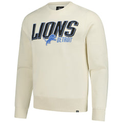 47 brand Detroit Lions '47 Locked In Headline Pullover Sweatshirt Cream