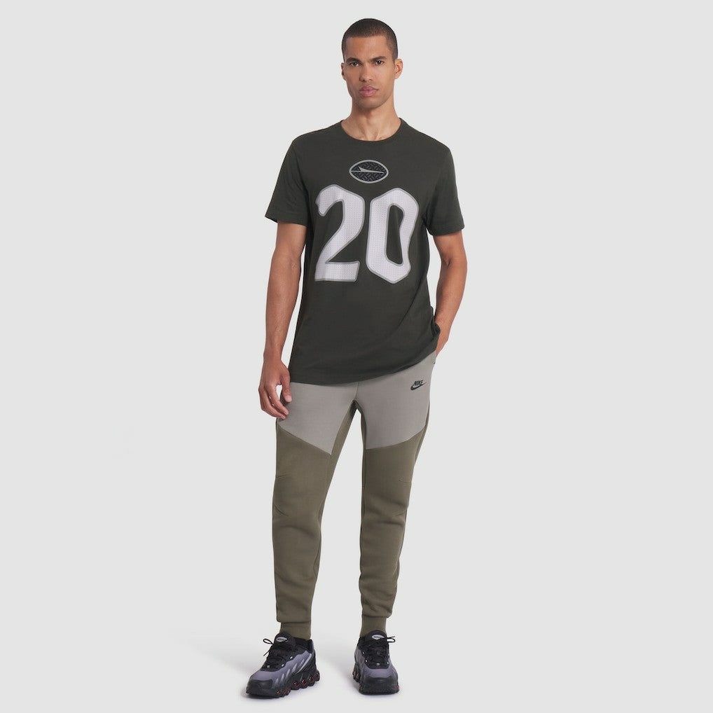 Nike Breece Hall New York Jets 2025 Rivalries Collection Player Name & Number T-Shirt Gotham Green