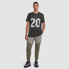 Nike Breece Hall New York Jets 2025 Rivalries Collection Player Name & Number T-Shirt Gotham Green