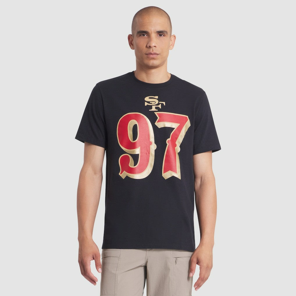 Nike Nick Bosa San Francisco 49ers 2025 Rivalries Collection Player Name & Number T-Shirt Black
