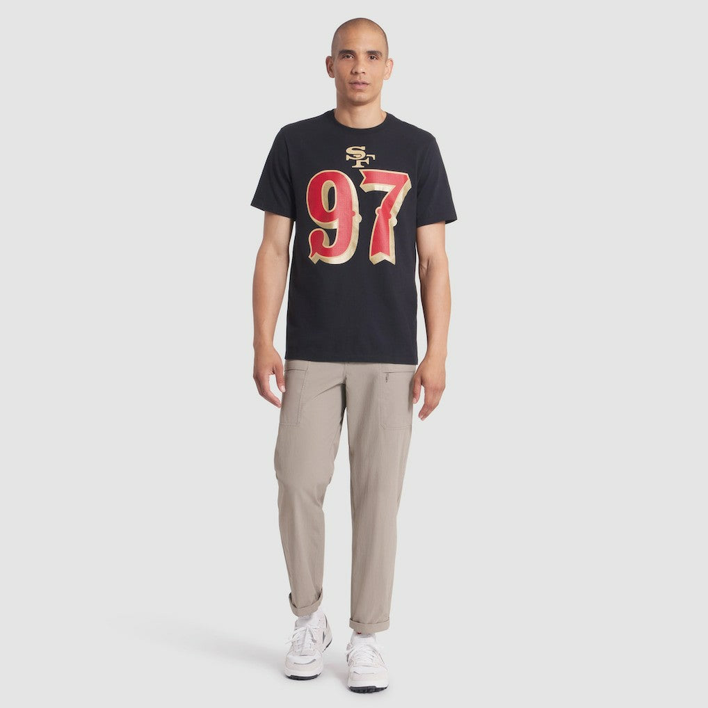 Nike Nick Bosa San Francisco 49ers 2025 Rivalries Collection Player Name & Number T-Shirt Black