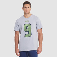 Nike Kenneth Walker III Seattle Seahawks 2025 Rivalries Collection Player Name & Number T-Shirt Wolf Gray