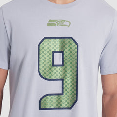 Nike Kenneth Walker III Seattle Seahawks 2025 Rivalries Collection Player Name & Number T-Shirt Wolf Gray