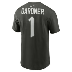Nike Ahmad Sauce Gardner New York Jets 2025 Rivalries Collection Player Name & Number T-Shirt Gotham Green