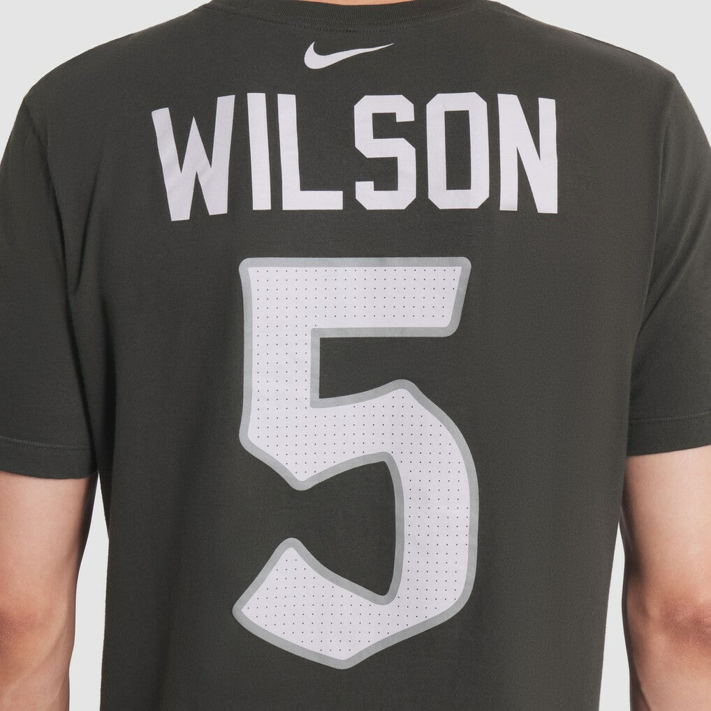 Nike Garrett Wilson New York Jets 2025 Rivalries Collection Player Name & Number T-Shirt Gotham Green