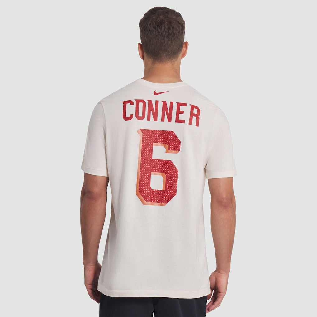 Nike James Conner Arizona Cardinals 2025 Rivalries Collection Player Name & Number T-Shirt Natural