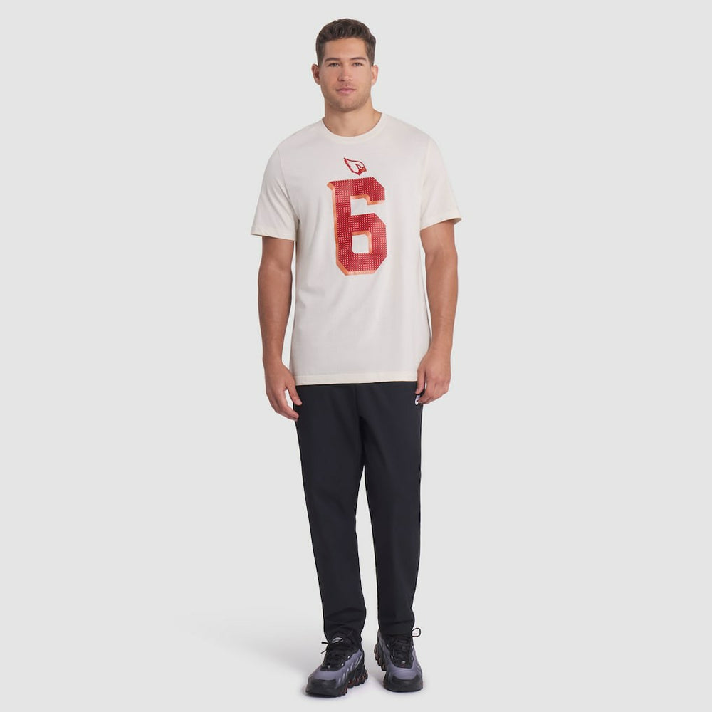 Nike James Conner Arizona Cardinals 2025 Rivalries Collection Player Name & Number T-Shirt Natural