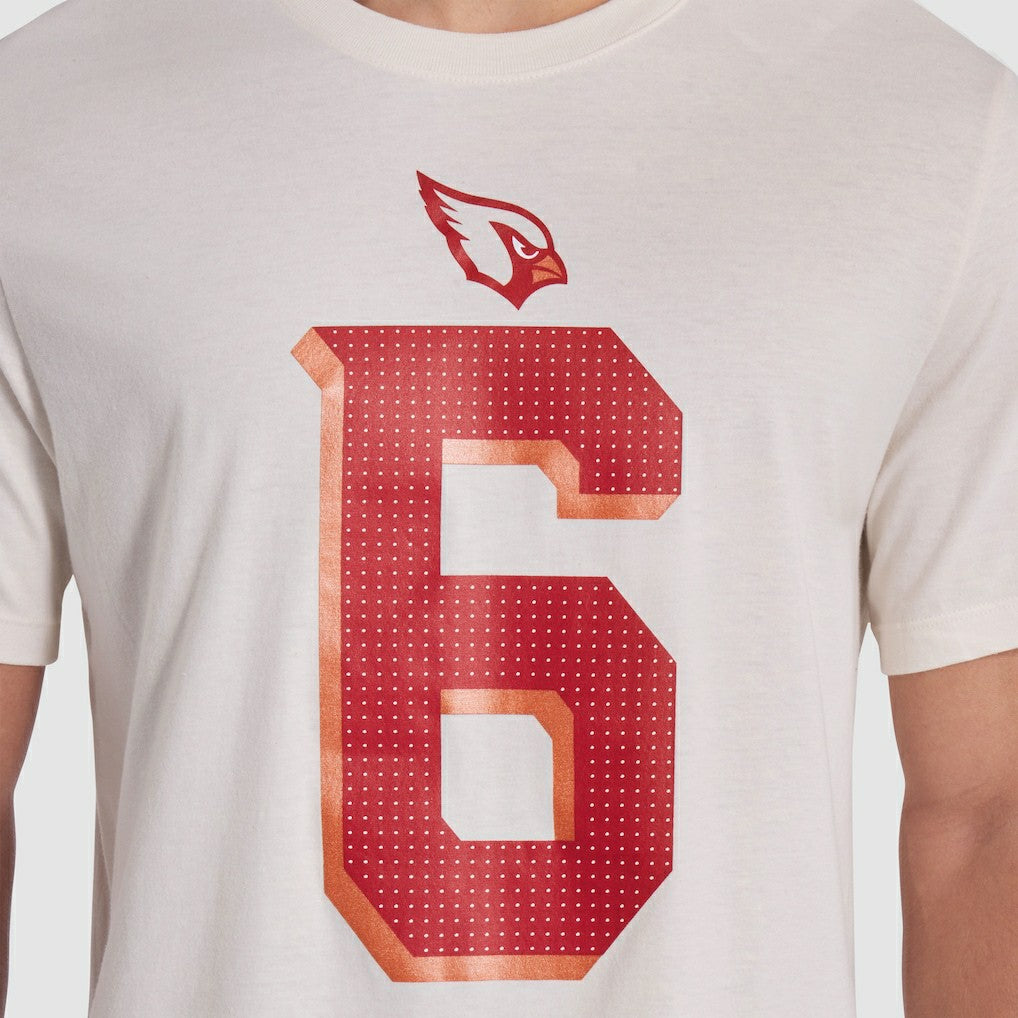 Nike James Conner Arizona Cardinals 2025 Rivalries Collection Player Name & Number T-Shirt Natural