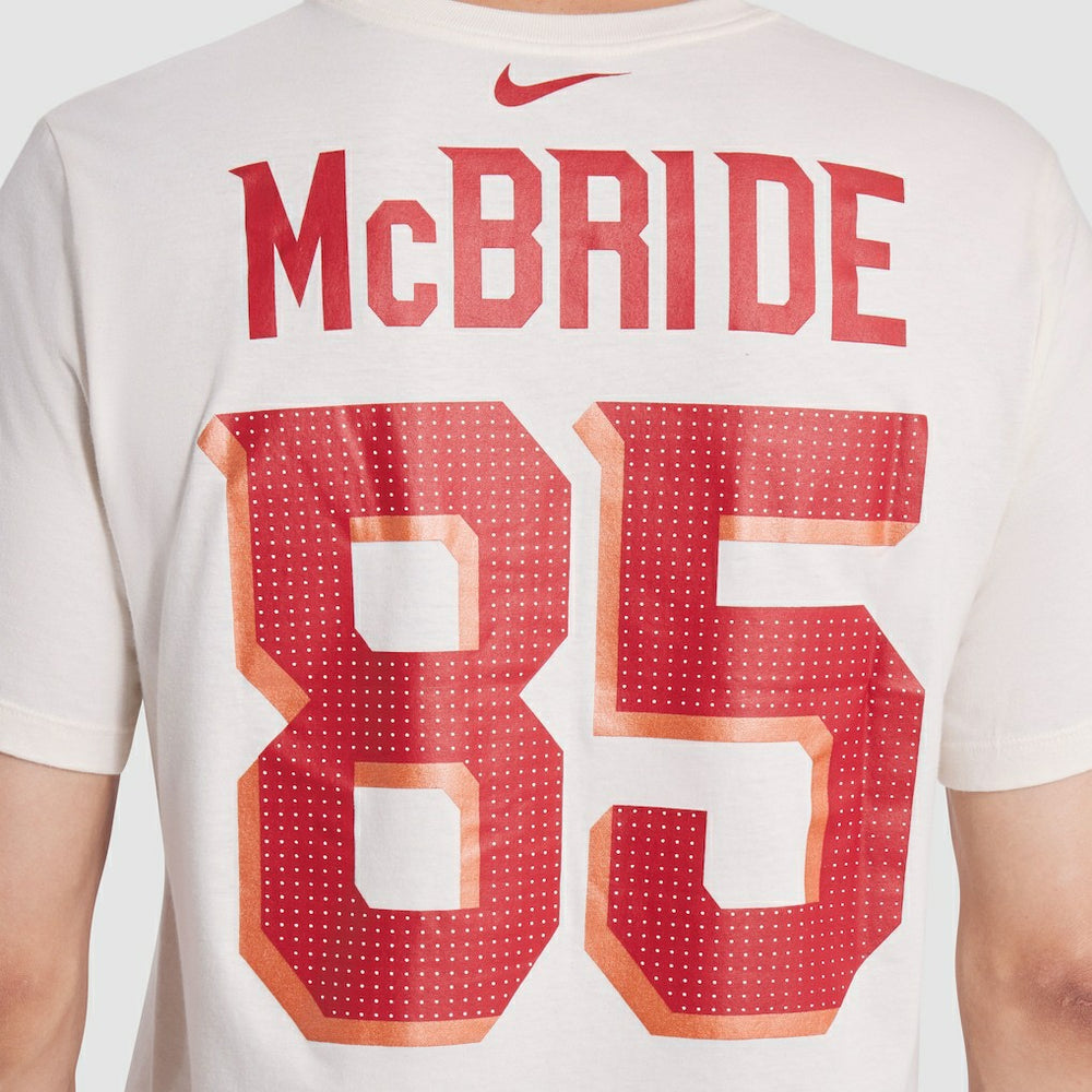Nike Trey McBride Arizona Cardinals 2025 Rivalries Collection Player Name & Number T-Shirt Natural