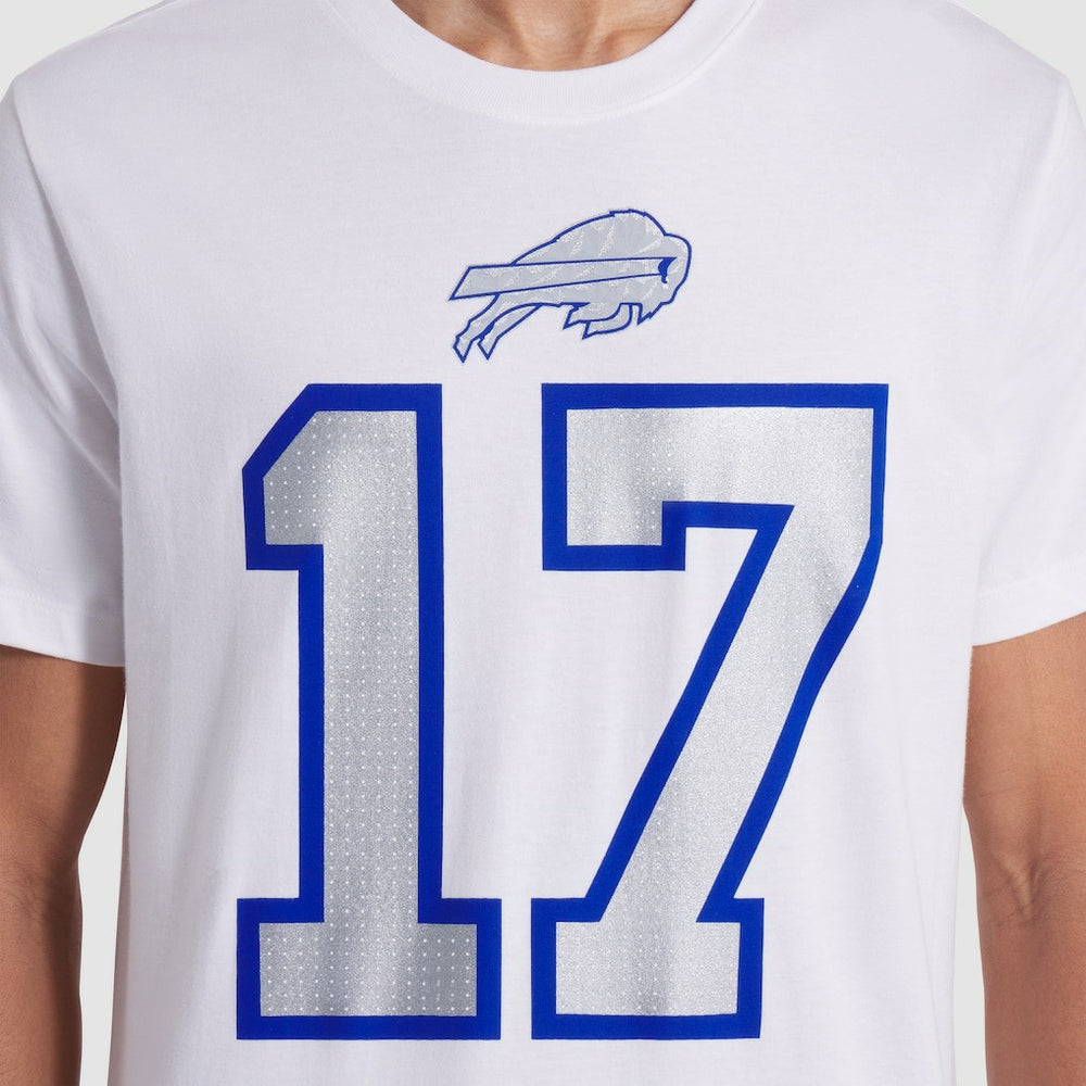 Nike Josh Allen Buffalo Bills 2025 Rivalries Collection Player Name & Number T-Shirt White