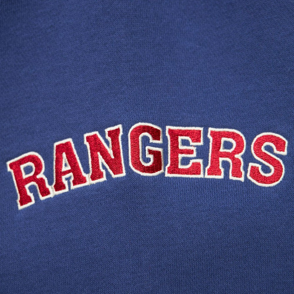 New York Rangers Mitchell & Ness Women's Heritage Lace-Up Pullover Sweatshirt - Blue - NHL 202660257
