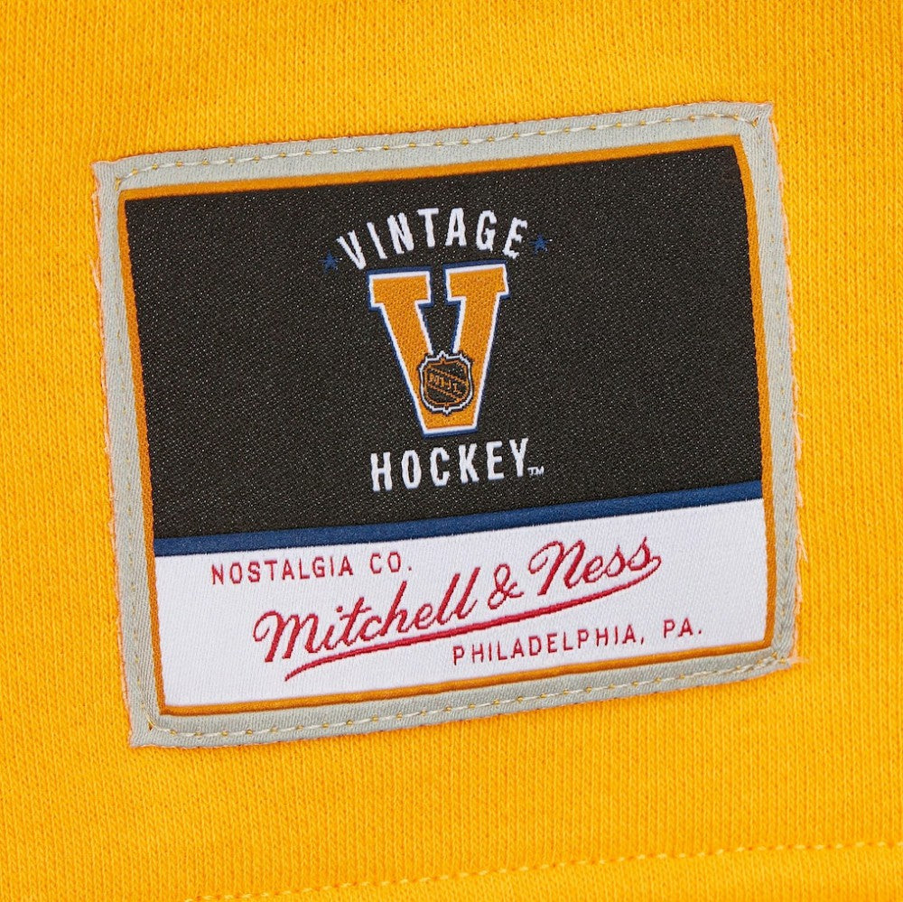 Boston Bruins Mitchell & Ness Women's Heritage Lace-Up Pullover Sweatshirt - Black - NHL 202660258
