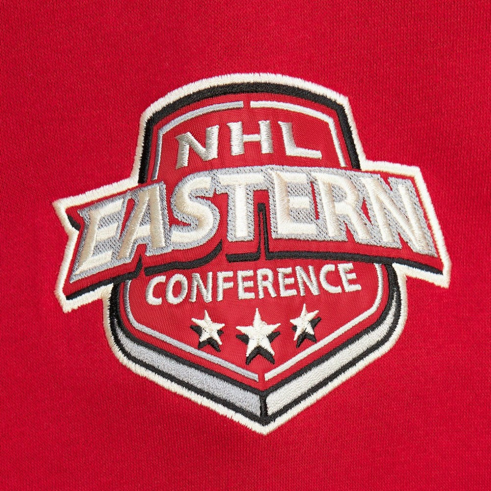 Detroit Red Wings Mitchell & Ness Women's Heritage Lace-Up Pullover Sweatshirt - Red - NHL 202660260