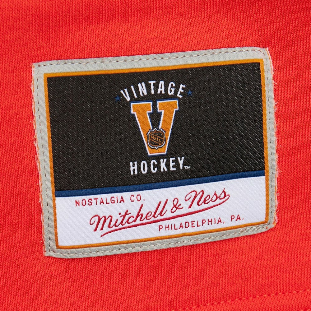 Philadelphia Flyers Mitchell & Ness Women's Heritage Lace-Up Pullover Sweatshirt - Black - NHL 202660263