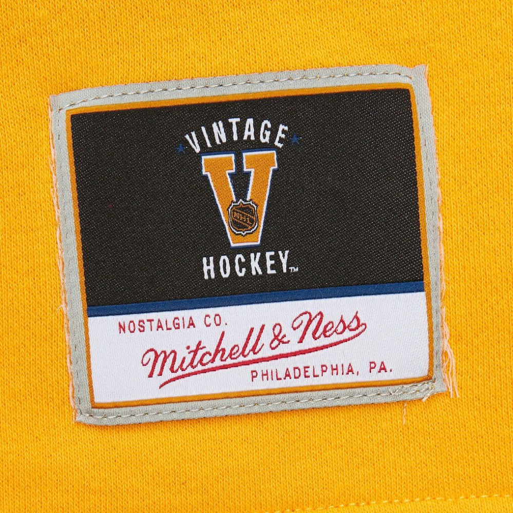 Pittsburgh Penguins Mitchell & Ness Women's Heritage Lace-Up Pullover Sweatshirt - Black - NHL 202660264
