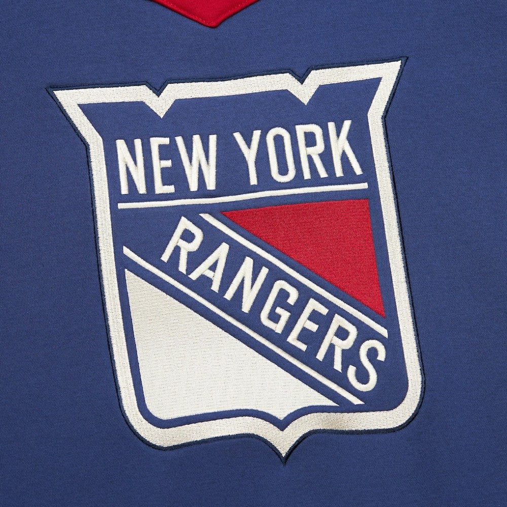 New York Rangers Heritage Lace-Up Pullover Sweatshirt - Royal - NHL 202660267