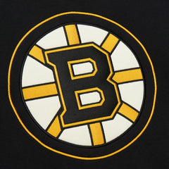 Boston Bruins Heritage Lace-Up Pullover Sweatshirt - Black - NHL 202660268